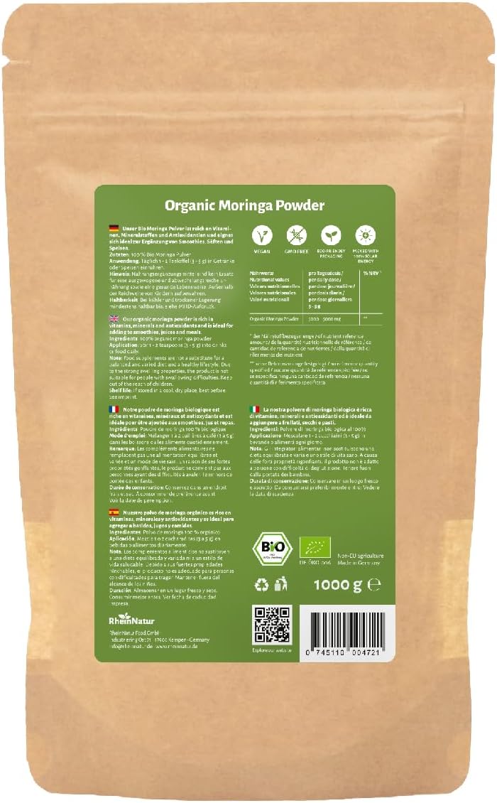 Organic Moringa Powder