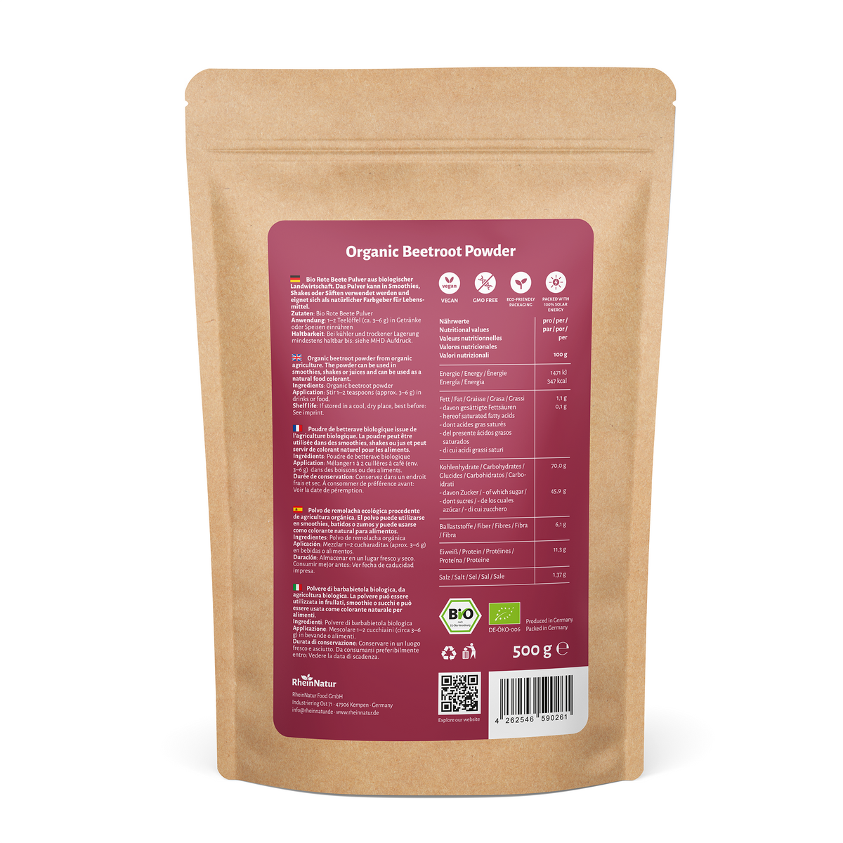 Organic Beetroot Powder