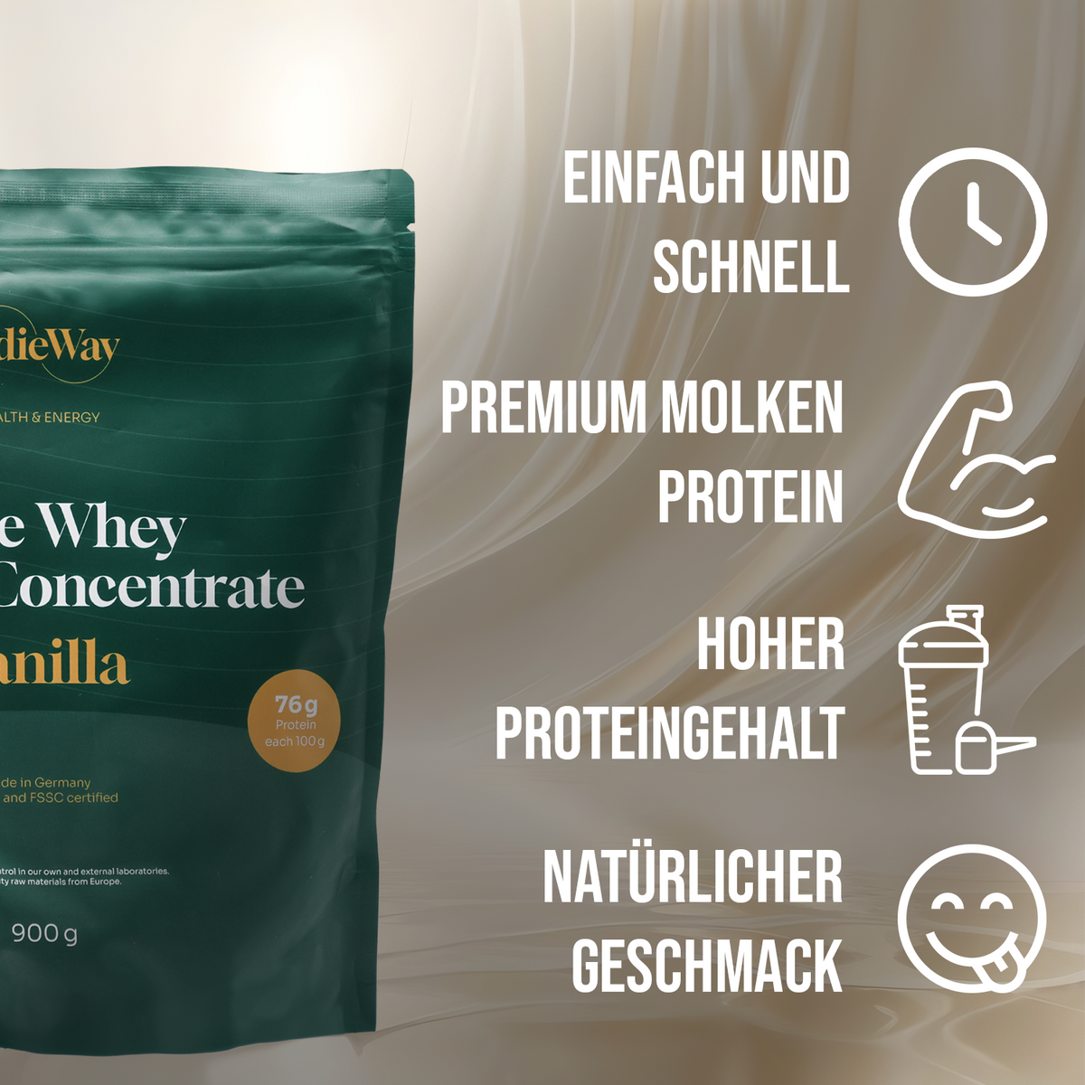 Whey Protein Concentrate Vanilla