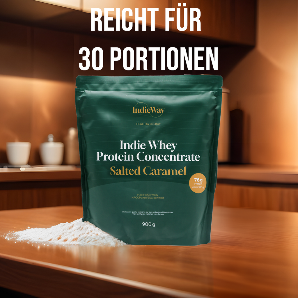 Whey Protein Concentrate Salted Caramel
