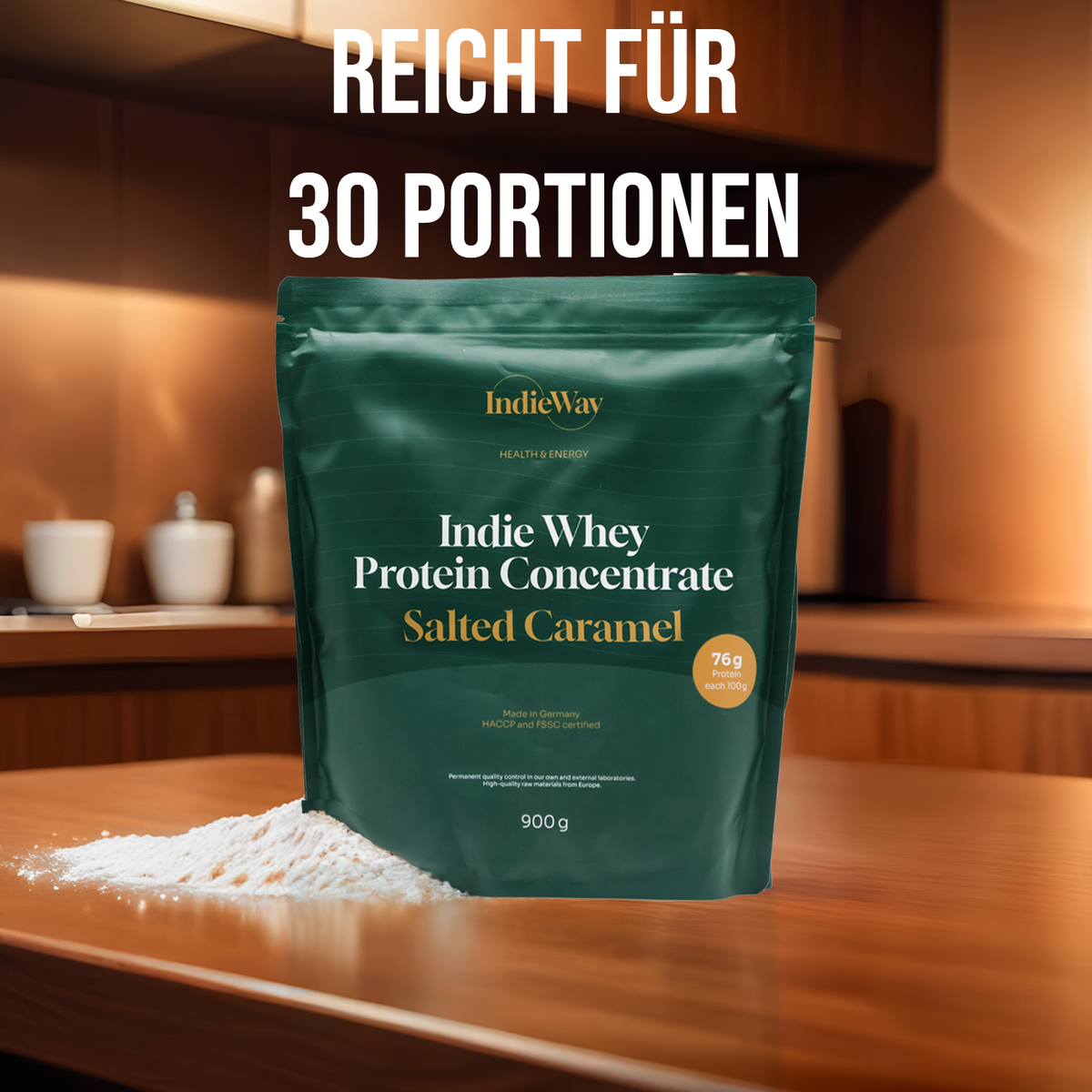 Whey Protein Concentrate Salted Caramel