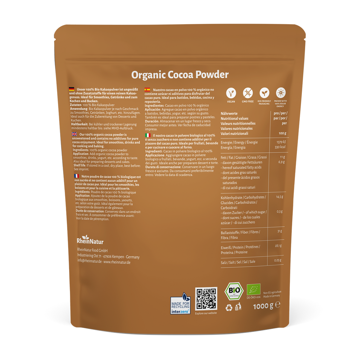 Organic Cocoa Powder