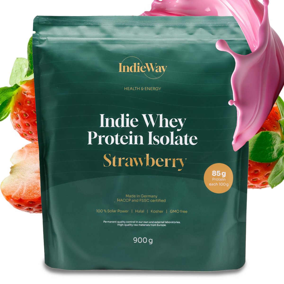 Whey Protein Isolate Strawberry