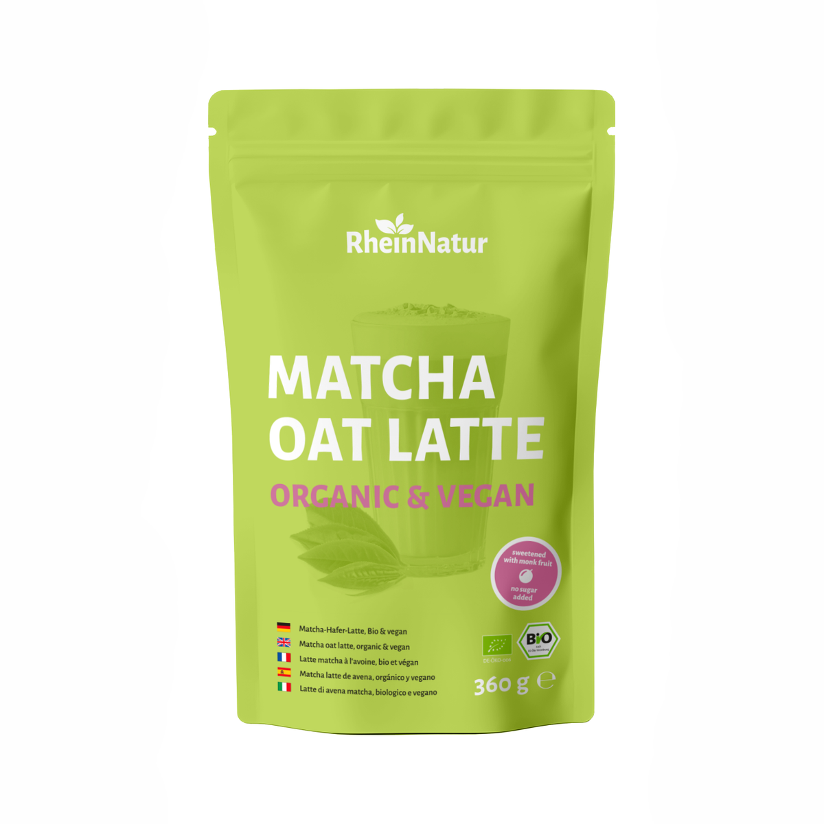 Organic Matcha Oat Latte