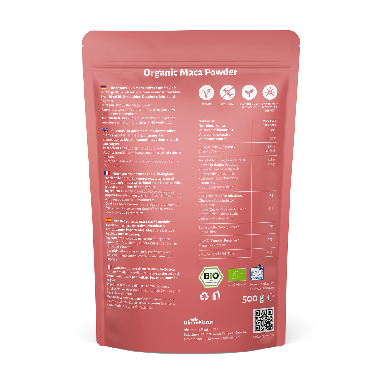 Organic Maca powder