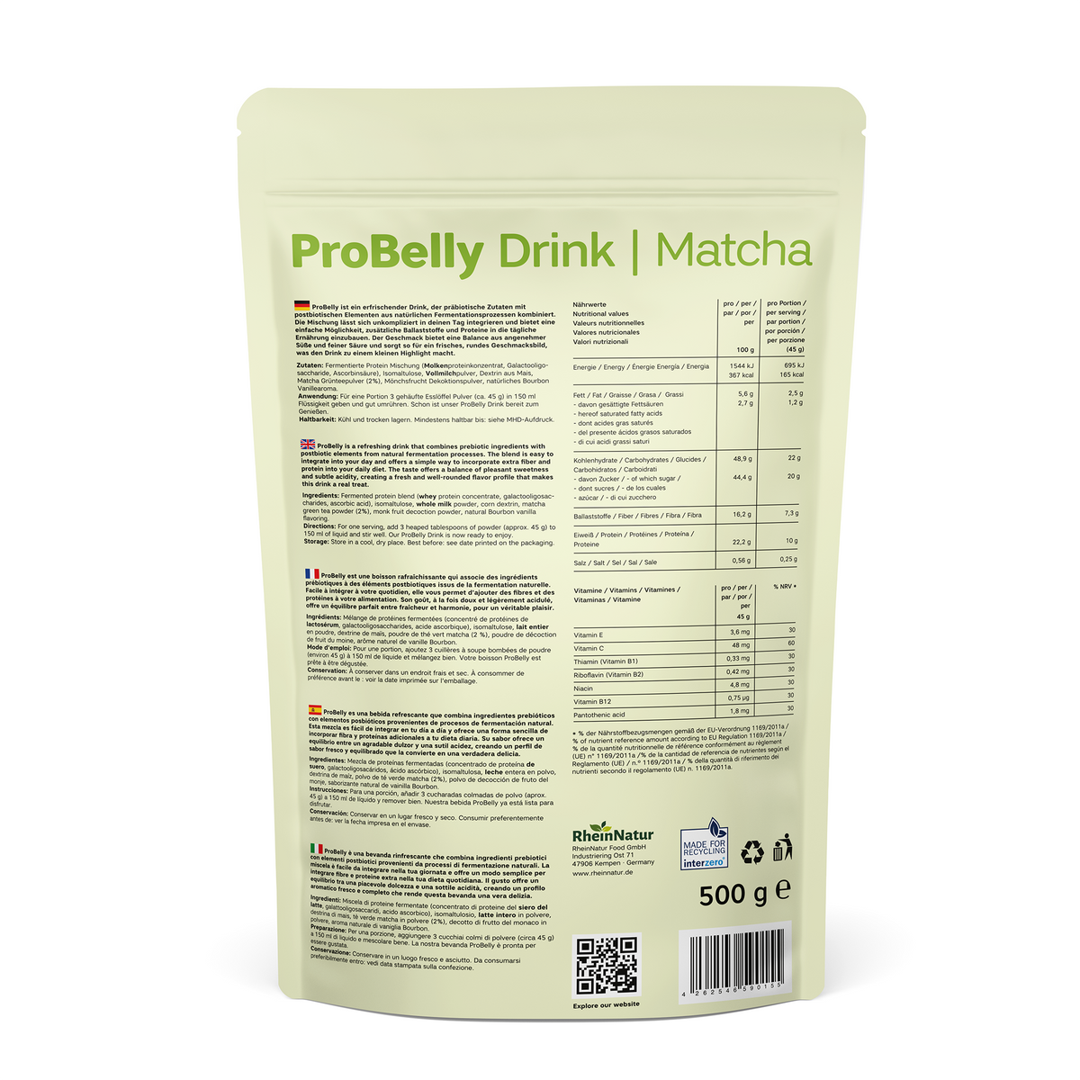 ProBelly Drink Matcha