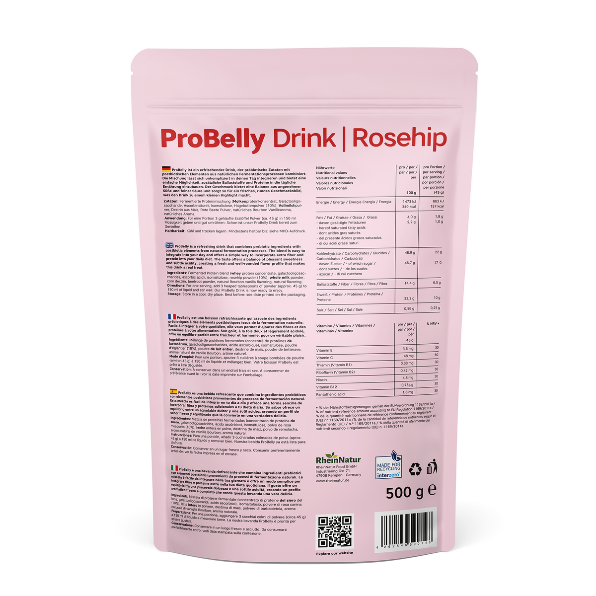 ProBelly Drink Rosehip