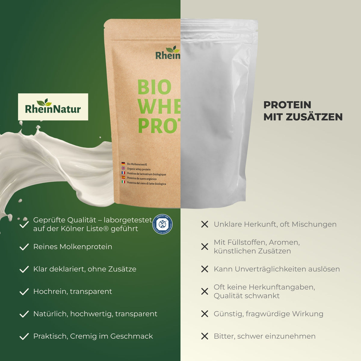 Organic Whey Protein Single Serve