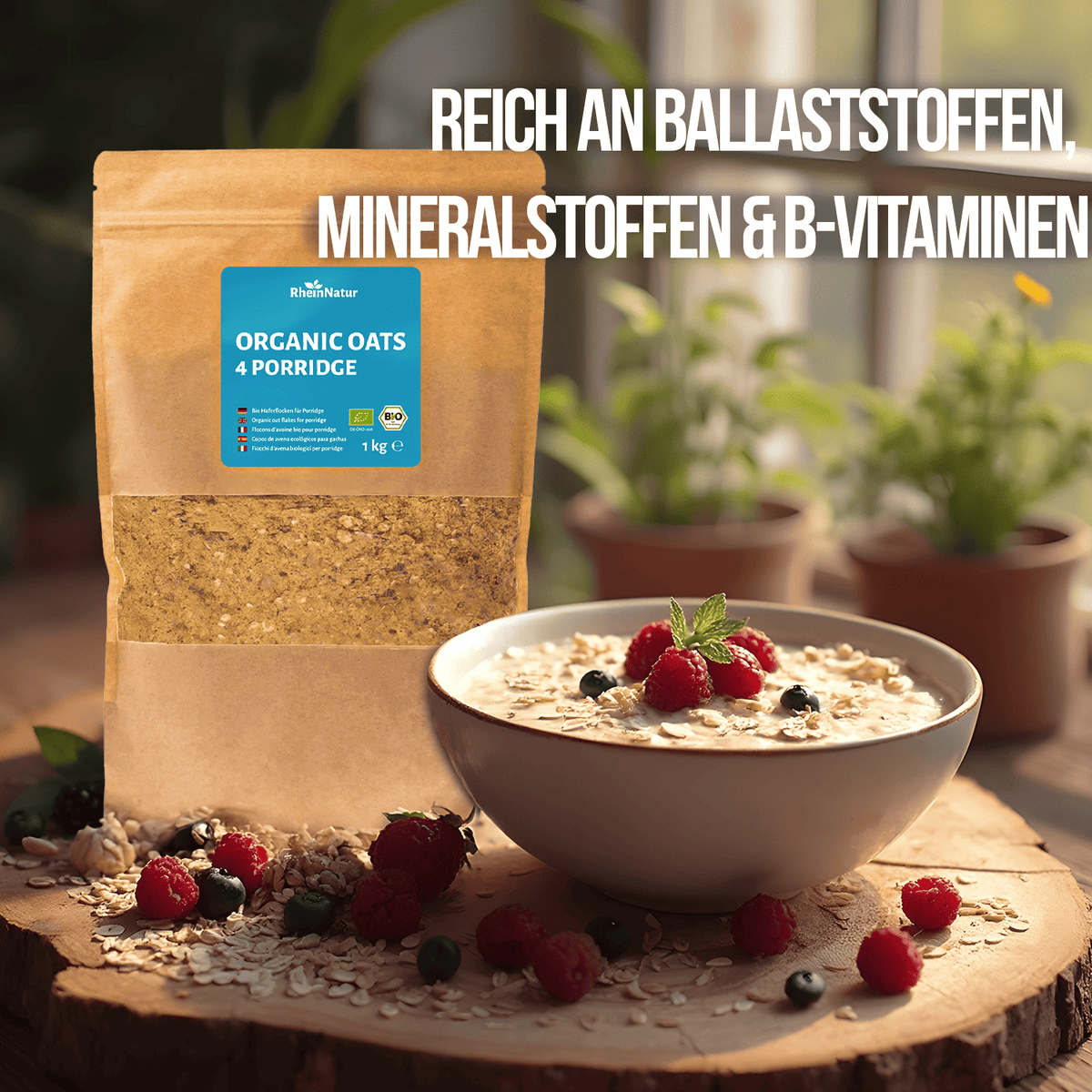 Organic Oats for Porridge