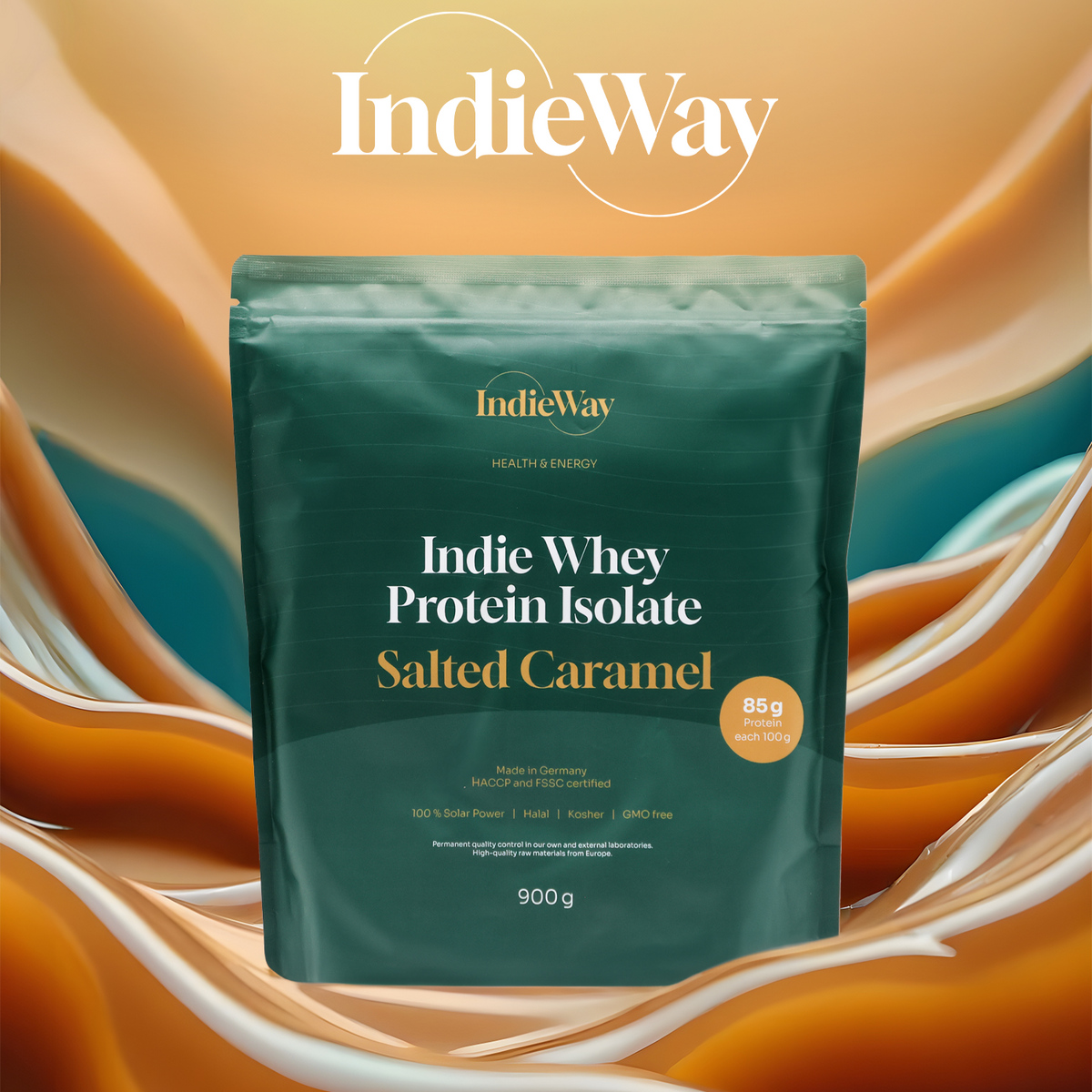 Whey Protein Isolate Salted Caramel