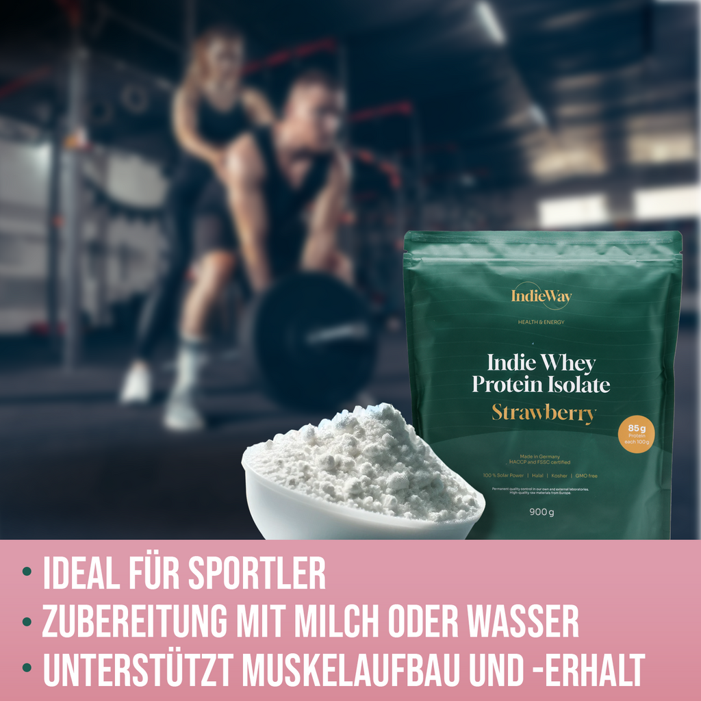 Whey Protein Isolate Strawberry