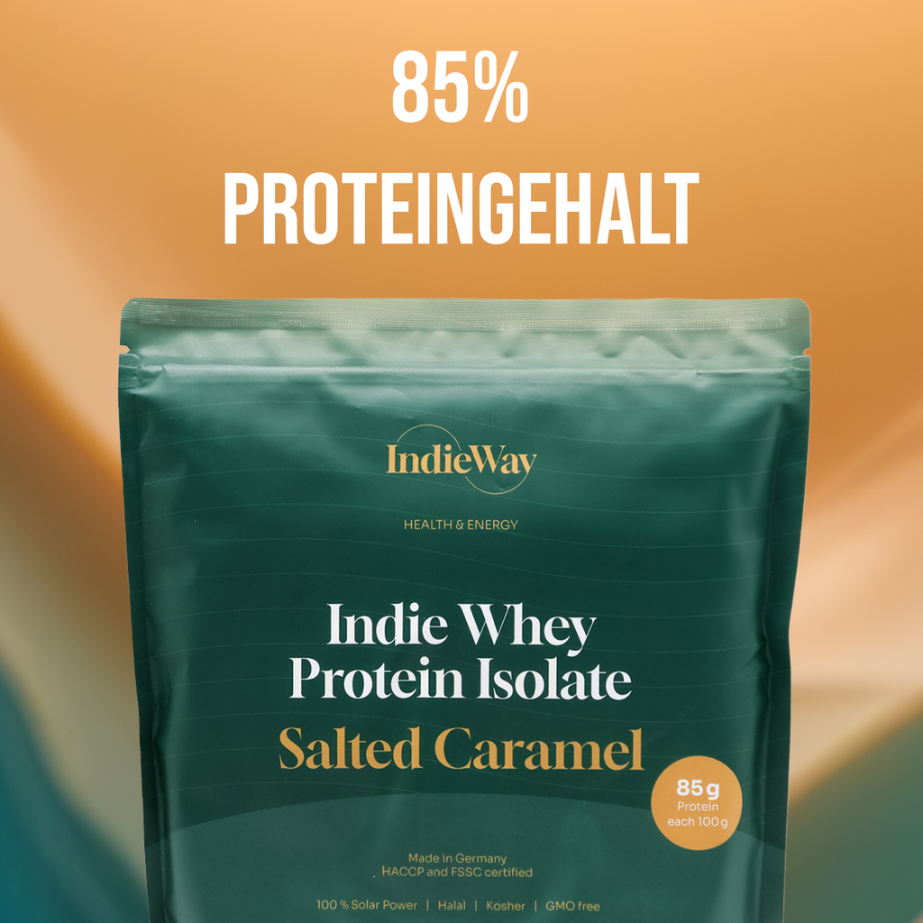 Whey Protein Isolate Salted Caramel