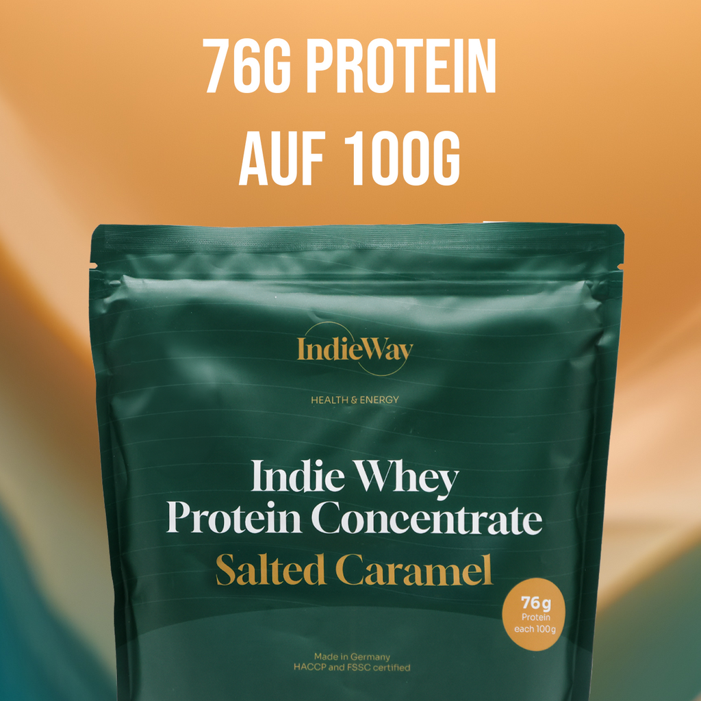 Whey Protein Concentrate Salted Caramel