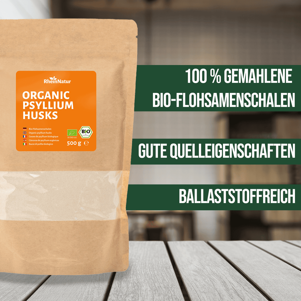 Organic Psyllium Husks Powder