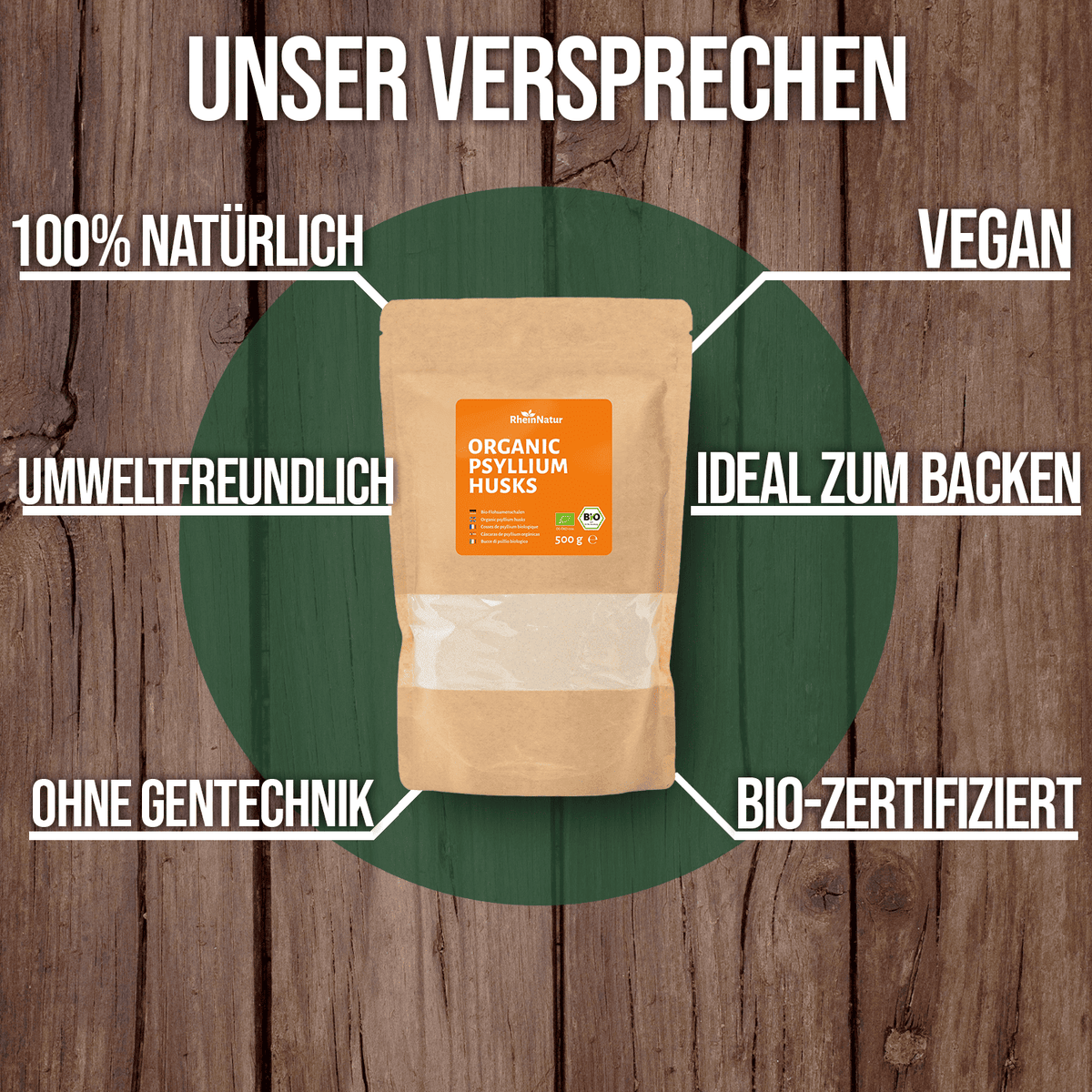 Organic Psyllium Husks Powder