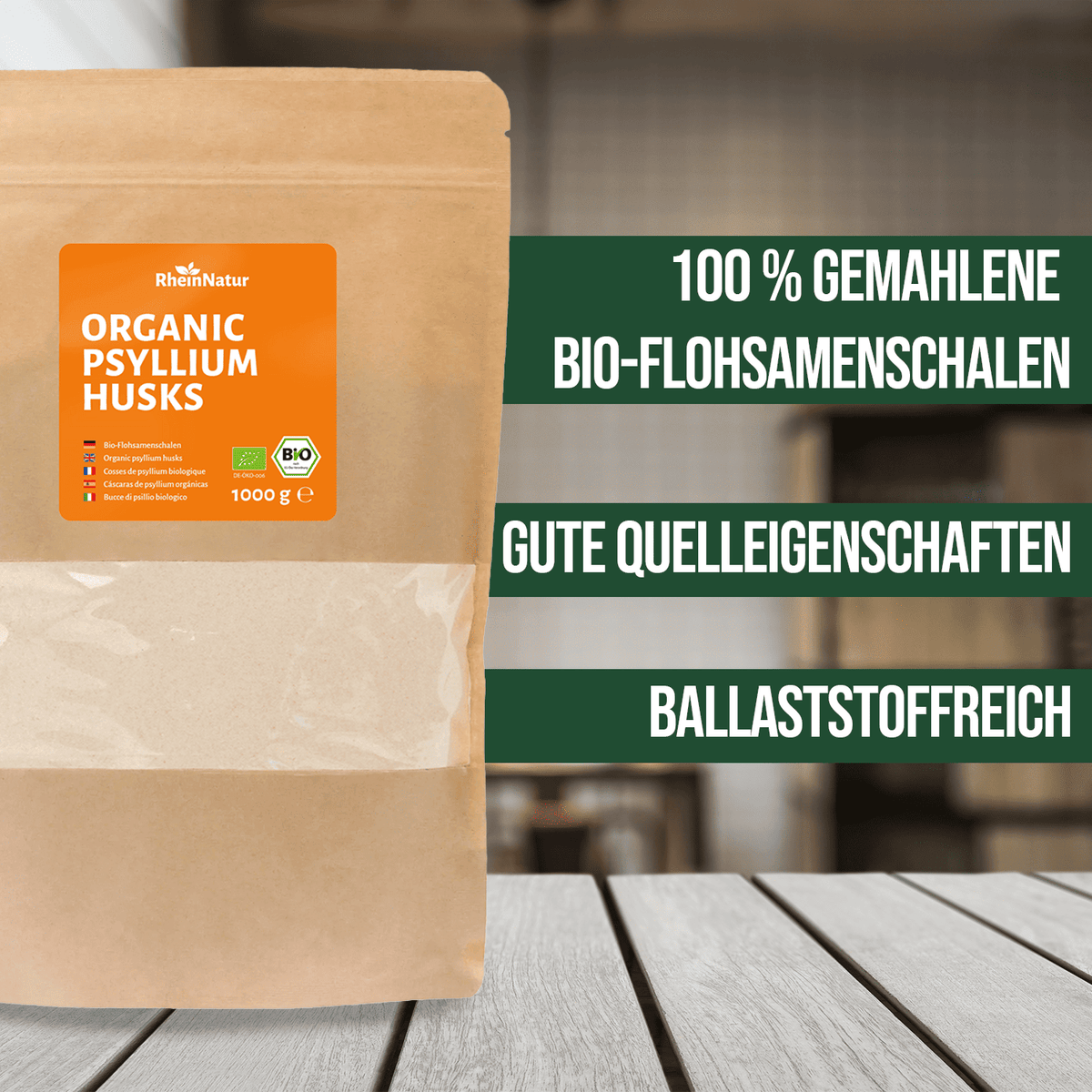 Organic Psyllium Husks Powder
