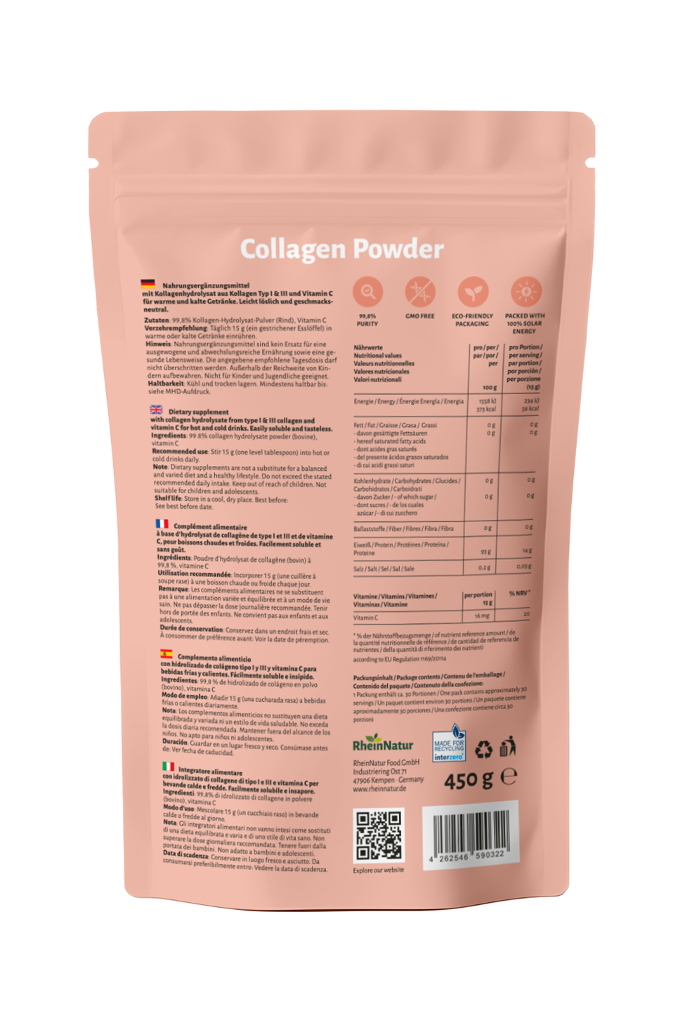 Collagen Powder with Vitamin C