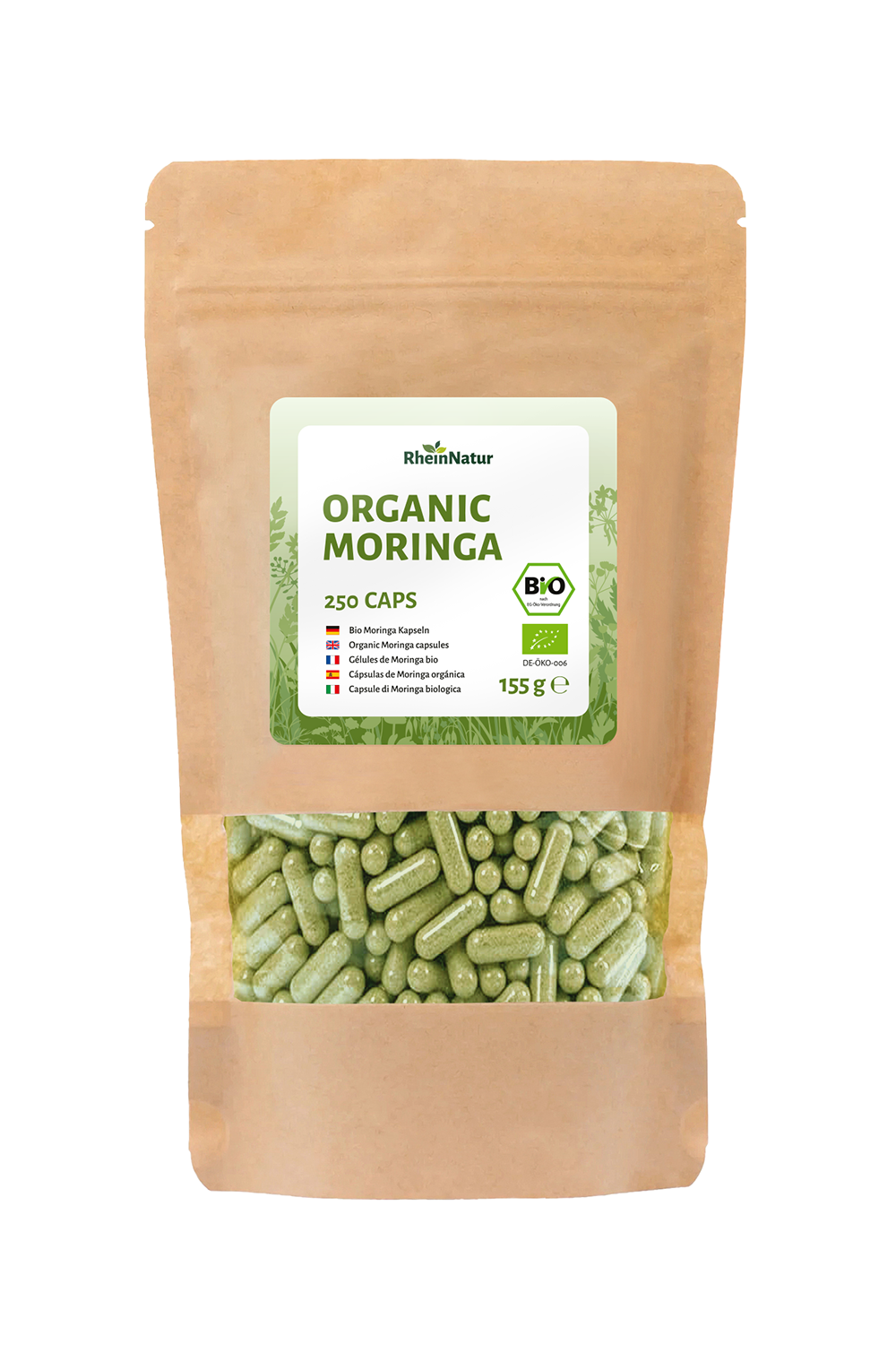 Organic Moringa Capsules