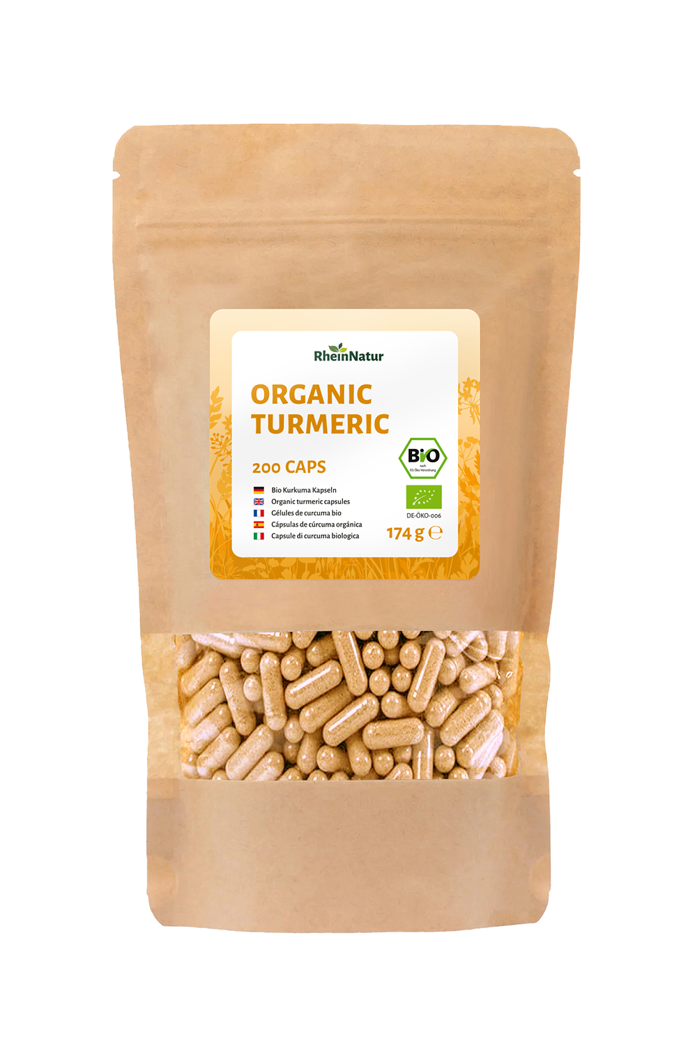 Organic Turmeric Capsules